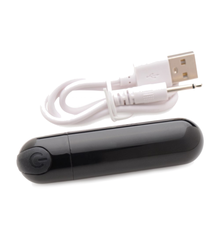 10X Rechargeable Vibrating Metallic Bullet