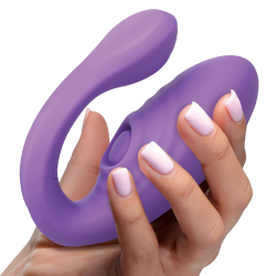 7X Pulse Pro Pulsating and Clit Stimulating Vibrator with Remote