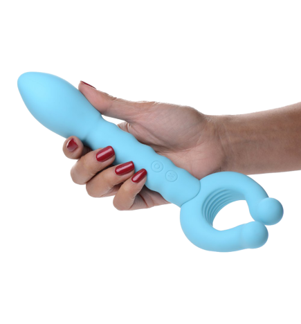 Yass! Vibe Dual-Ended Silicone Vibrator