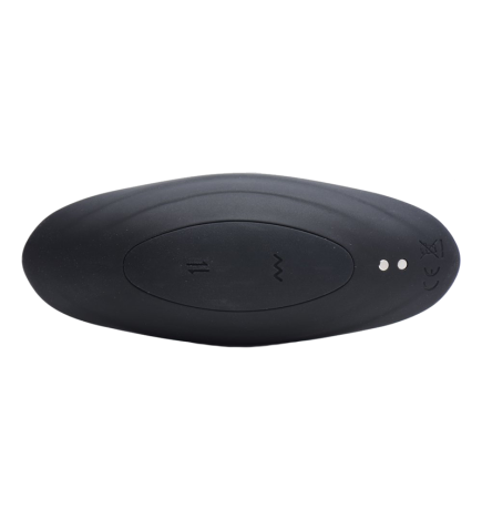 Vibrating and Thrusting Remote Control Silicone Anal Plug