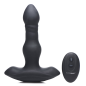 Vibrating and Thrusting Remote Control Silicone Anal Plug