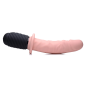 Power Pounder Vibrating and Thrusting Silicone Dildo