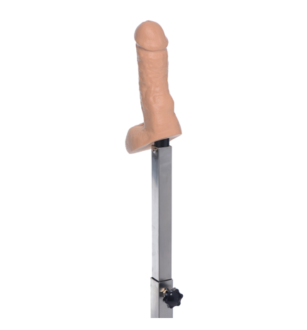 Squat Anal Impaler with Spreader Bar and Cuffs
