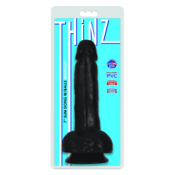 Thinz 7 Inch Slim Dildo with Balls