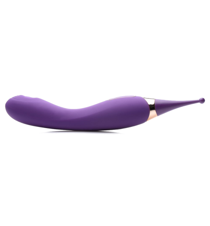 Pulsing G-spot Pinpoint Silicone Vibrator with Attachments
