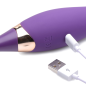 Pulsing G-spot Pinpoint Silicone Vibrator with Attachments