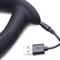 E-Stim Pro Silicone Vibrating Prostate Massager with Remote