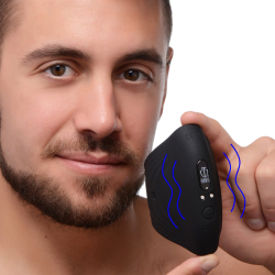 10X Pleasure Stroke Vibrating Silicone Penis Sleeve