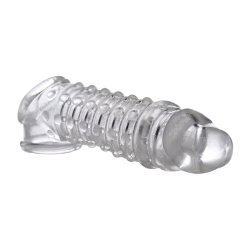 1.5 Inch Penis Enhancer Sleeve - Clear