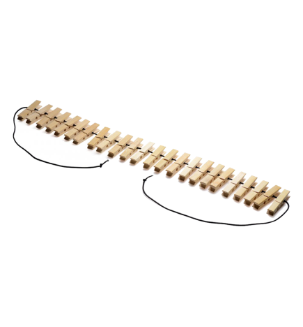 Firecracker Clothespin Body Zipper
