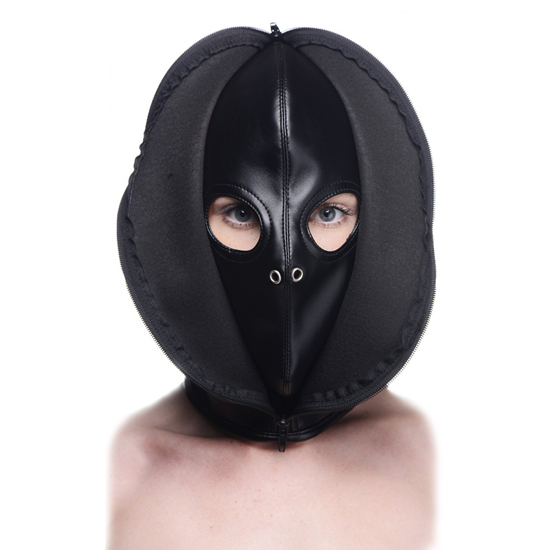 Zip Front Bondage Hood Zip Front Bondage Hood