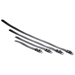 Leather Locking Bondage Straps -  4 Pack