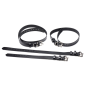 Leather Locking Bondage Straps - 4 Pack Leather Locking Bondage Straps - 4 Pack