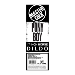 Pony Boy 17 Inch Horse Dildo