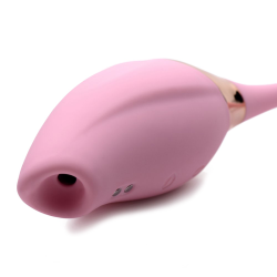 Shegasm 8X Tandem Plus Silicone Suction Clitoral Stimulator and
