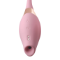 Shegasm 8X Tandem Plus Silicone Suction Clitoral Stimulator and