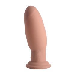 7X Inflatable and Vibrating Remote Control Silicone Dildo - 7"