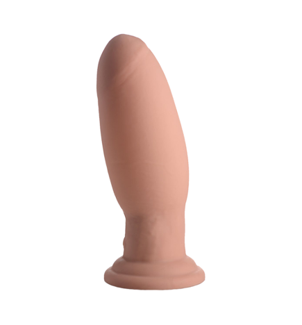 7X Inflatable and Vibrating Remote Control Silicone Dildo - 7"