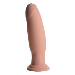 7X Inflatable and Vibrating Remote Control Silicone Dildo - 8.5"