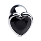 Black Heart Gem Anal Plug
