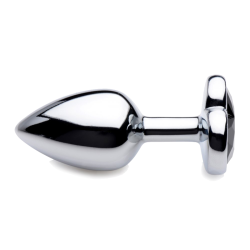 Black Heart Gem Anal Plug