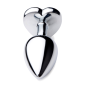 Black Heart Gem Anal Plug