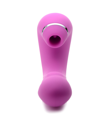 Shegasm 10X Tapping G-Spot Vibrator with Suction - Pink
