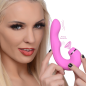 Shegasm 10X Tapping G-Spot Vibrator with Suction - Pink