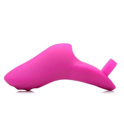 7X Finger Bang Her Pro Silicone Vibrator - Pink