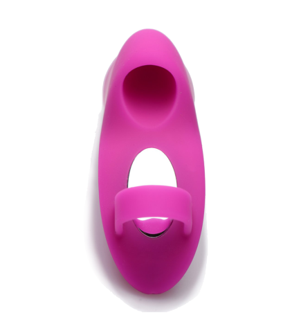 7X Finger Bang Her Pro Silicone Vibrator - Pink