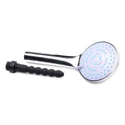 Shower Head with Silicone Enema Nozzle