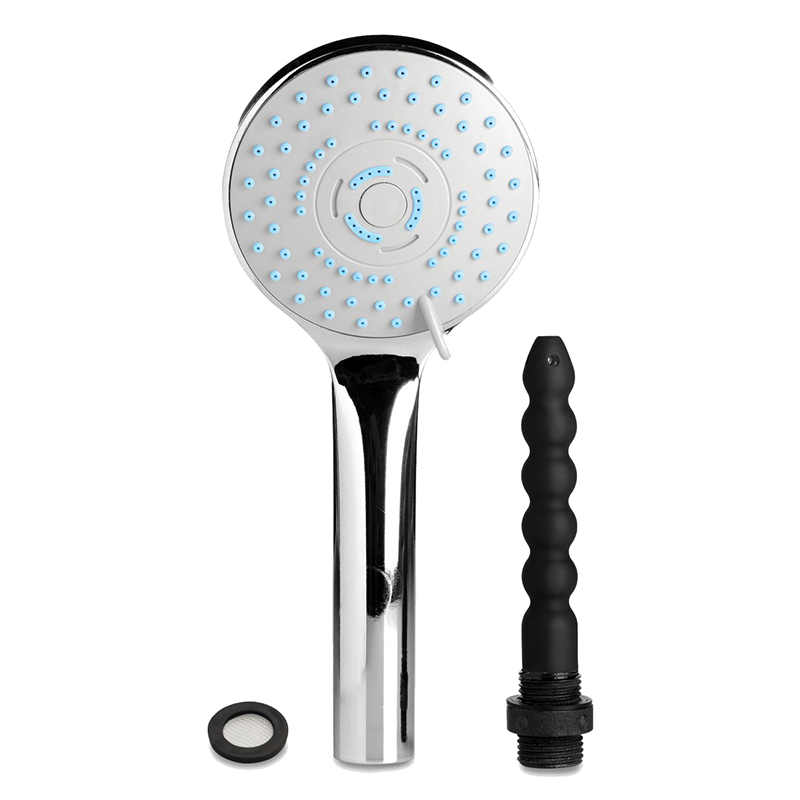 Shower Head with Silicone Enema Nozzle Shower Head with Silicone Enema Nozzle