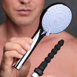 Discreet Silicone Shower Enema Set