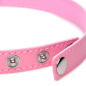 Kinky Kitty Ring Slim Choker - Pink
