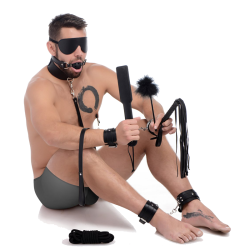 Deluxe 10 Piece Bondage Set