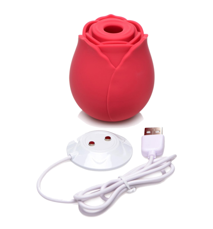Bloomgasm Wild Rose 10X Silicone Clit Stimulator