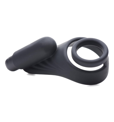 7X Silicone C-Ring with Vibrating Taint Stimulator