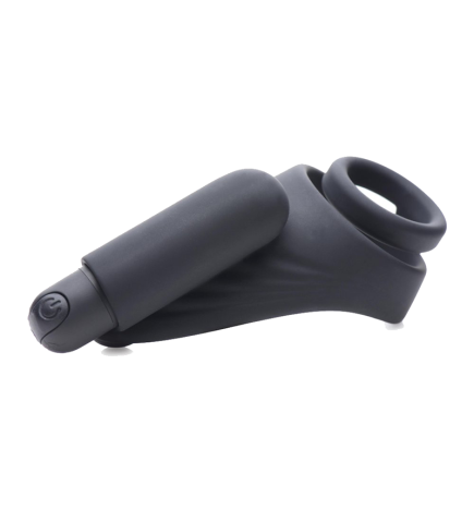 7X Silicone C-Ring with Vibrating Taint Stimulator