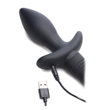 Remote Control Wagging and Vibrating Puppy Tail Anal Plug