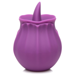 Bloomgasm Wild Violet 10X Silicone Clit Licking Stimulator