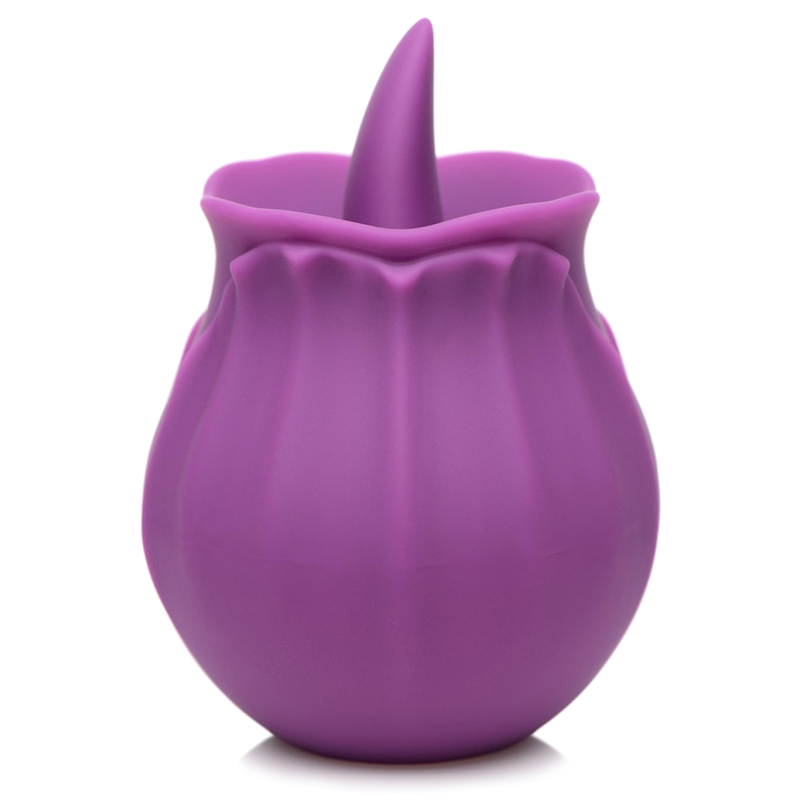 Bloomgasm Wild Violet 10X Silicone Clit Licking Stimulator