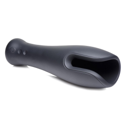 10X Vibrating Silicone Stroker