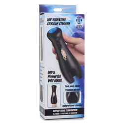 10X Vibrating Silicone Stroker