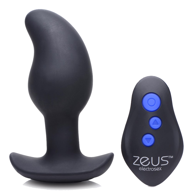 8X Volt Drop Vibrating and E-Stim Silicone Prostate Massager