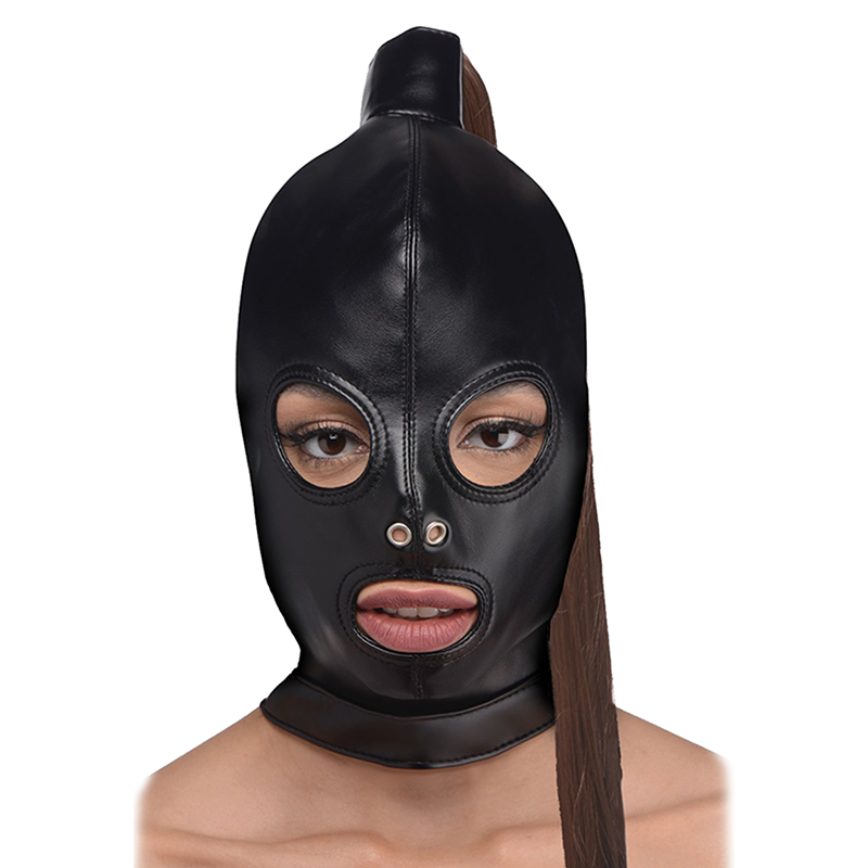 Ponytail Bondage Hood Ponytail Bondage Hood