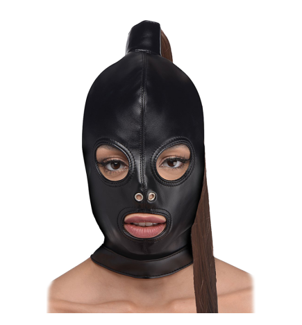 Ponytail Bondage Hood