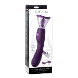 Lickgasm 8X Licking and Sucking Vibrator