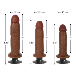 Jock Medium Vibrating Dildo (3 Sizes)