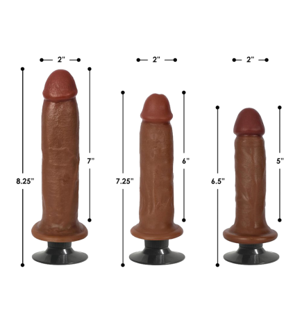Jock Medium Vibrating Dildo (3 Sizes)