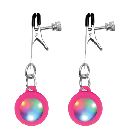 Silicone Light Up Nipple Clamps
